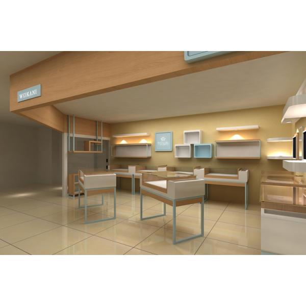 Роскошный современный ювелирный магазин Контор / ювелирные витрины