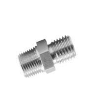 La instalación de tuberías de acero inoxidable de 304 grados de la entrerrosca el 1/2” forjó la entrerrosca estándar del hex. de BSP