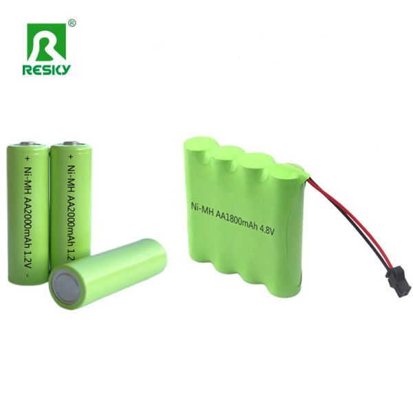 OEM ODM Ni-MH Battery Pack 4.8V 1800mAh 500 Cycles Rechargeable AA Battery Pack for Electric Meter