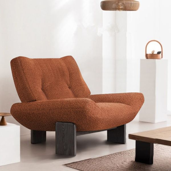 Custom Luxury Leisure Designer Chair Home Office Hotel Living Room Club Reception Negotiation Single Solid Wood Accent Chair