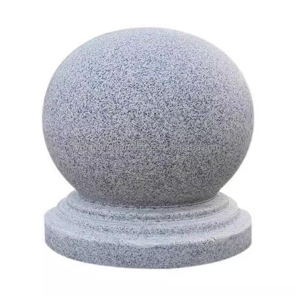 Modern Luxury Granite Floor Tile for Polished Surface Outdoor Barricade Ball Parking
