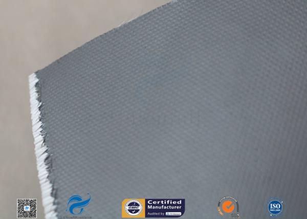 360GSM Plain o pano revestido silicone de tecelagem da fibra de vidro para a cortina do túnel do ar quente