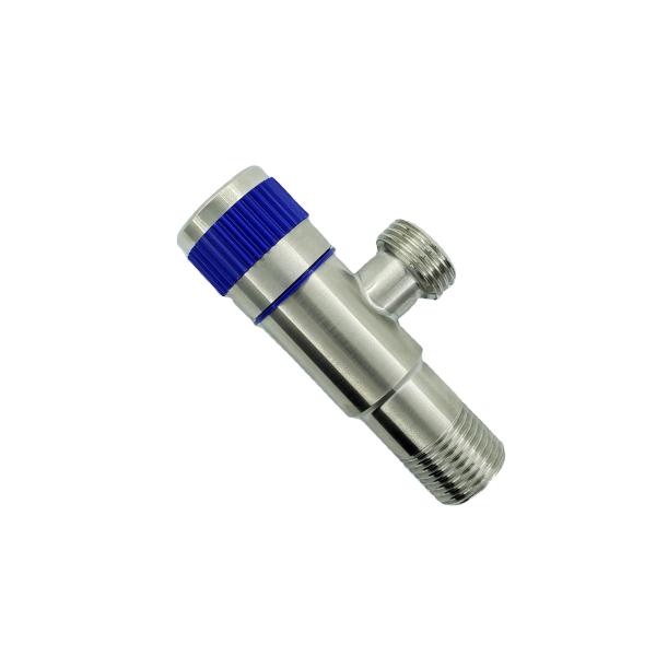 175g Faucet Angle Valve For Kitchen SS304 Shut Off Angle Valve