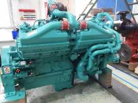1080 HP Motor a diesel QSK38 com 12 cilindros / sistema de refrigeração líquido