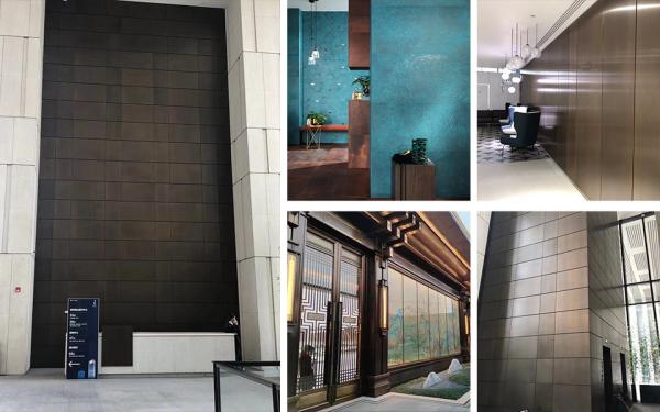 Cold Rolled Decorative Stainless Steel Sheet 304 316 Hairline Bronze Ancient Copper Finish