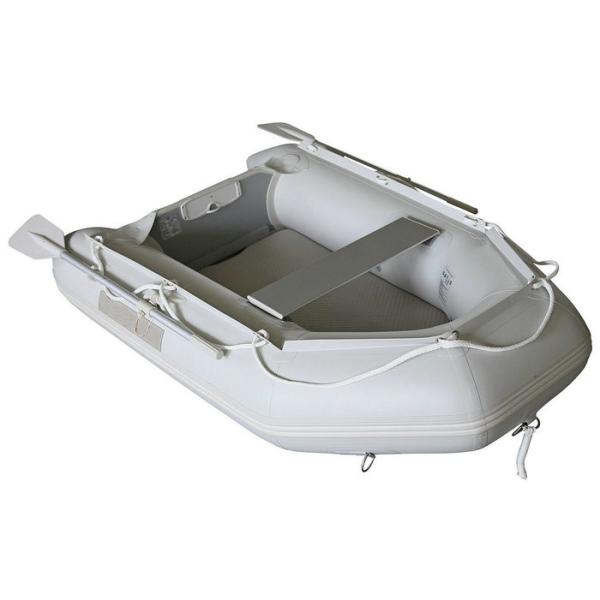 2.3 Meter Inflatable Fishing Boat Air Deck With Electric Motor 0.9mm PVC