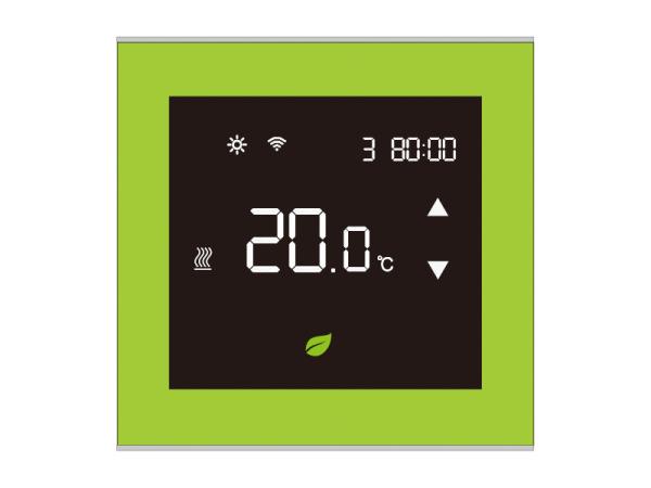 Easy Electric Heated  Room Thermostat Under Floor heating thermostat with Mirror Surface