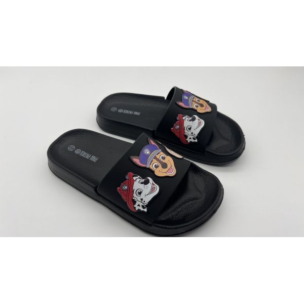 Chaussettes de piscine pour enfants EVA Patrouille de pattes Enfants sandales avec haut en caoutchouc en relief