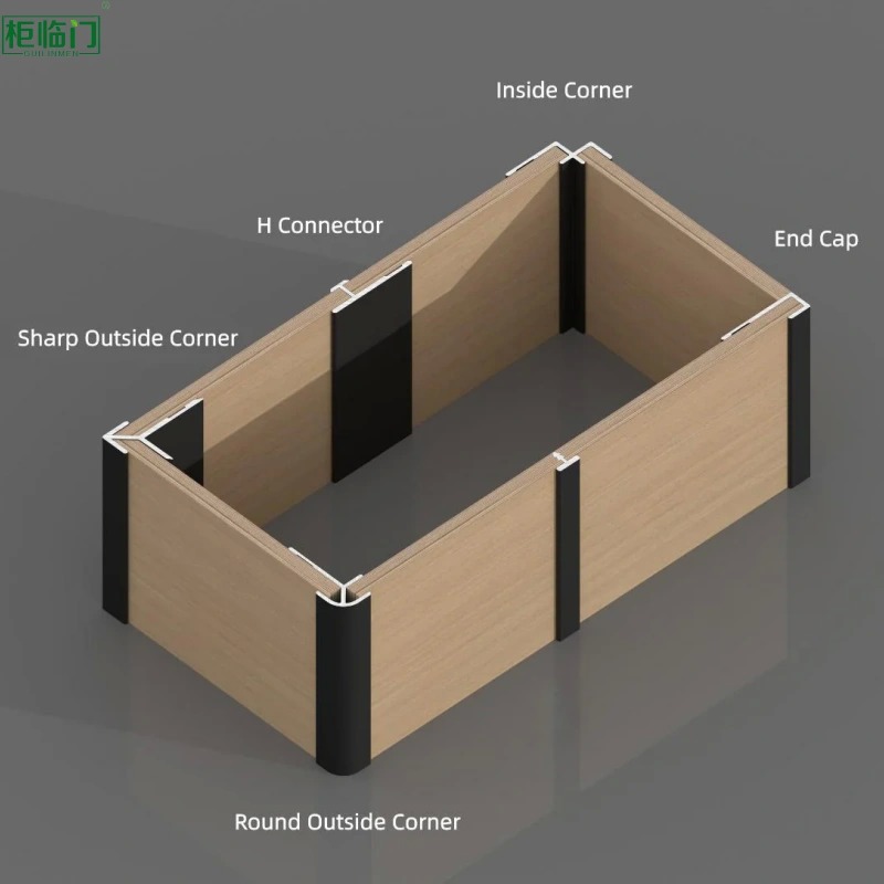 Durable Aluminum Building Material Wall Panel Trims Easy Installation