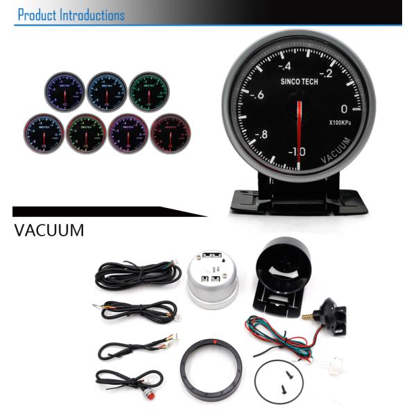 2.5 '' Sinco Tech Custom Auto Gauges , DO 6353 Digital Dashboard Gauges 7 Color