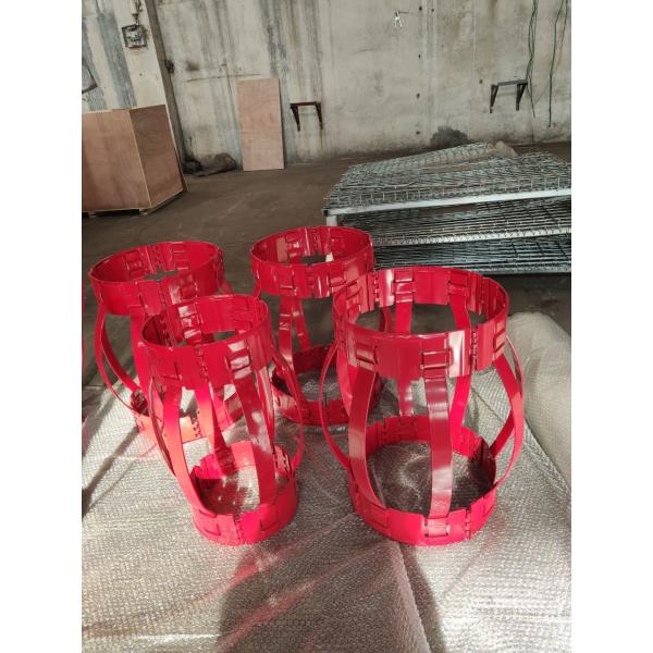 Vertical Oil Well Rigid Casing Centralizers Straight Fins Blades Polymer Casing Centralizers