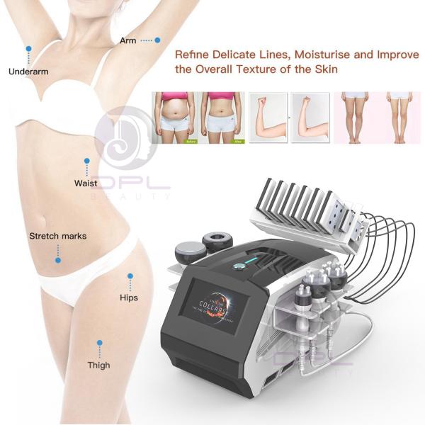 Factory Price Wholesale OEM ODM 6 In 1 40K vacuum cavitation system Radio Frequency Slimming Beauty machine