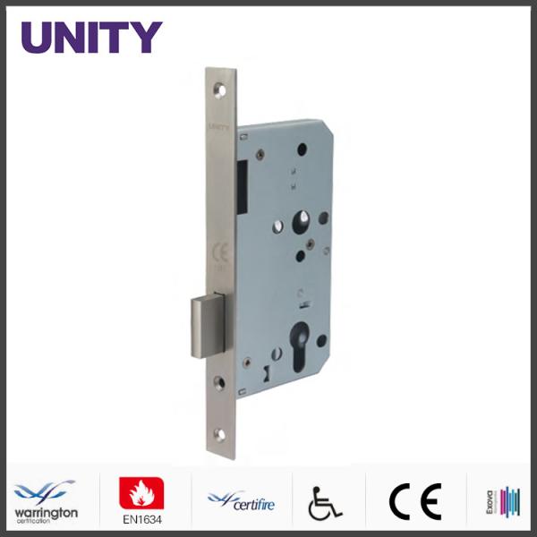 Certifire Stainless Steel Mortice Door Lock for Fire Door Bathroom Privacy EN1634 Fire Tested EN12209 and CE Marking