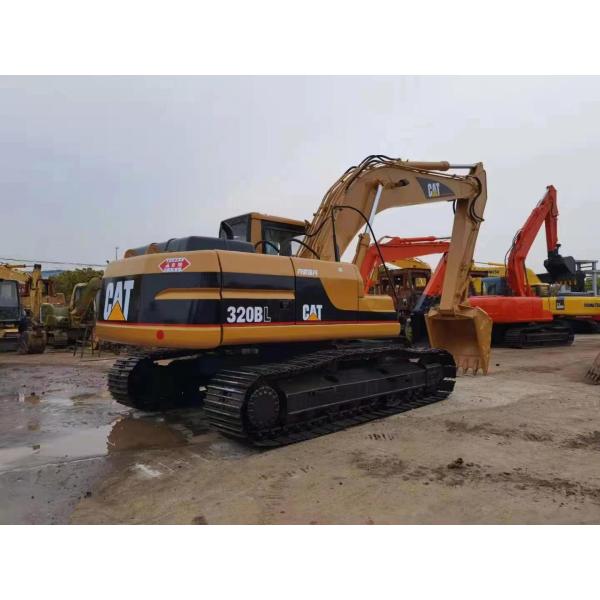 High-Performance Caterpillar 320BL Excavator with 126 kN Bucket Pole Digging Force