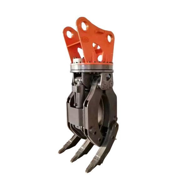 Excavatrice Hydraulic Rotating Grapple de Kobelco SK220 pour la construction