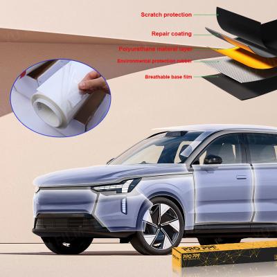 6.5 Mil Thickness Self Healing PPF Film TPU Car Paint Protection Wrap Weather Resistance