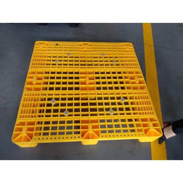 Single Faced Style 1140*1140 Mesh Deck Racking Plastic Pallet for Heavy-Duty Storage