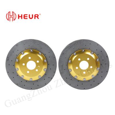 Heur Brake Carbon Ceramic Disc For Honda Accord Elysion Upgrade 380*36mm Front Set