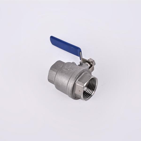 Manual Operation Stainless Steel 201/304 2PC Light Duty Two Pieces Type Ball Valve for General