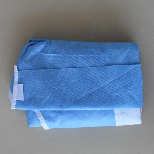 Wood Pulp Spunlace Disposable Surgical Gown