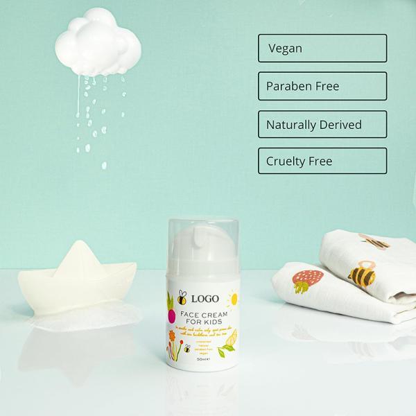 Private Label Face Cream Moisturizer For Kids Nourishing And Calming For All Skin Types Natural Face Cream & Lotion
