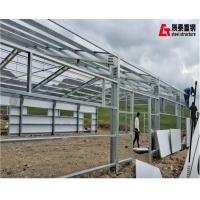 Installation rapide Structure en acier Poulaillerie bâtiments de ferme en acier préfabriqué