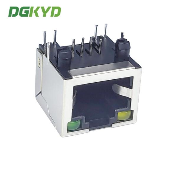 KRJ-56S8P8C1X1YGNL 8P8C protegeu o conector sem filtro