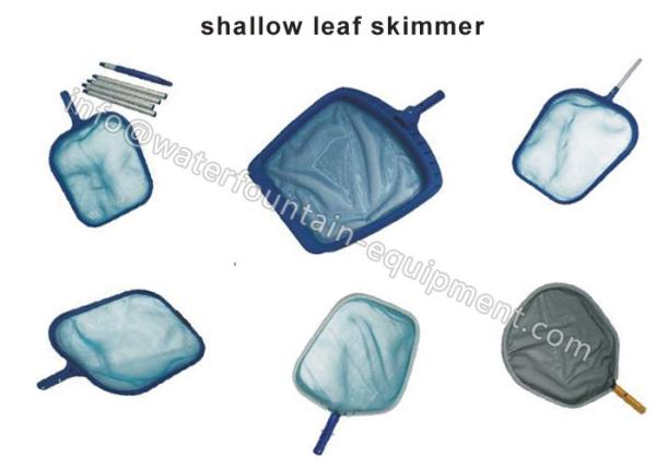 In Ground Swimming Pool Leaf Net Skimmer , Chemical Resistant Pool Leaf Rake