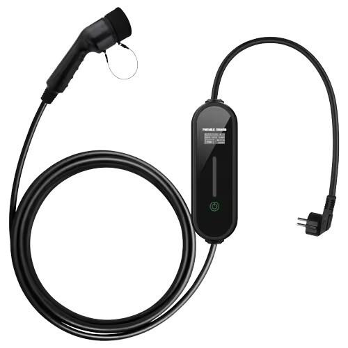 AC TYPE2 32A 7kw Single Phase Car Charger Smart Adjustment Reservation