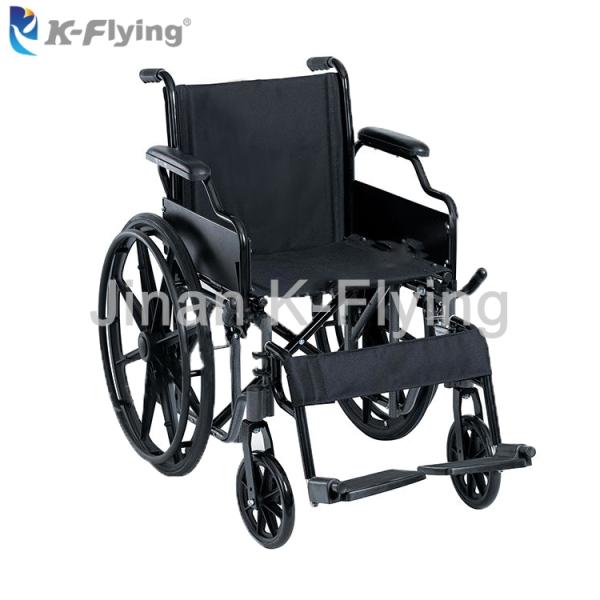 Кресло-коляска облегченной алюминиевой складчатости пожилая неработающая ручная