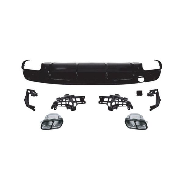 Rear Bumper Car Enclosure Set for Mercedes-Benz W117 CLA 2014-2019 Other Body Parts