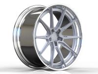21 22 o costume da polegada 2Pieces forjou as rodas Grey Rim High Polished Deep Concave 5X112 5X114.3