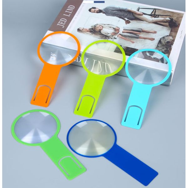Custom Card Magnifier BookmarkMagnifier Fresnel Lens 3X Card Magnifying Sheet for Reading