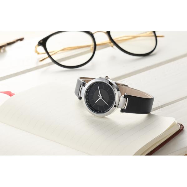 Banda del cuero de la pulsera de reloj del cuarzo de la aleación de la joyería del regalo multicolora con el logotipo de encargo