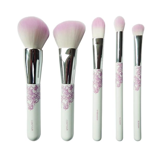 5PCS Mini Travel Makeup Brush Set