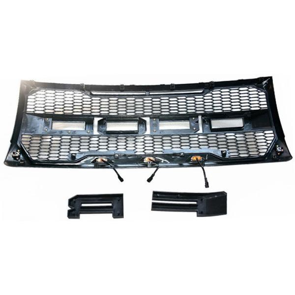 Auto Accessories Upgrade Front Grille with light for 2009 2012 Ford Raptor F150