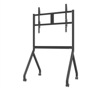 65-86インチ LCDテレビ インタラクティブなフラットパネルディスプレイ 高品質のユニバーサルホイール付きインタラクティブなホワイトボード