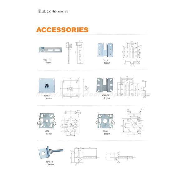 35E AC 120W 17RPM Tubular Motor Roller Shutter