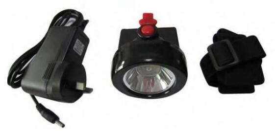 Легкая беспроводная шахтная лампа для шахтеров IP67 4000LUX 3.7V 0.65W 2.8Ah