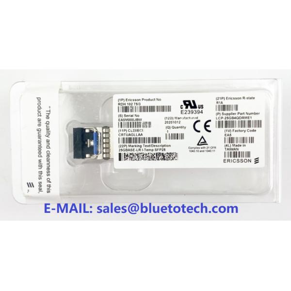 RDH 102 Ericsson бренда 25GBASE SFP28 LR 75/3 режим 25G 10km первоначального Ericsson 10km одиночный