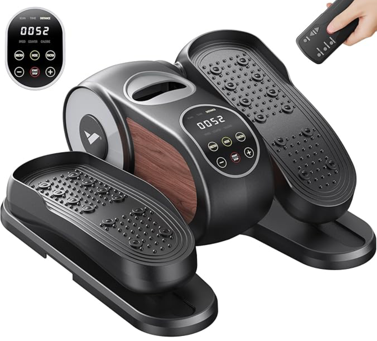 All in One Under Desk Elliptical Low Impact Leg Exerciser for Seniors / Office Workers