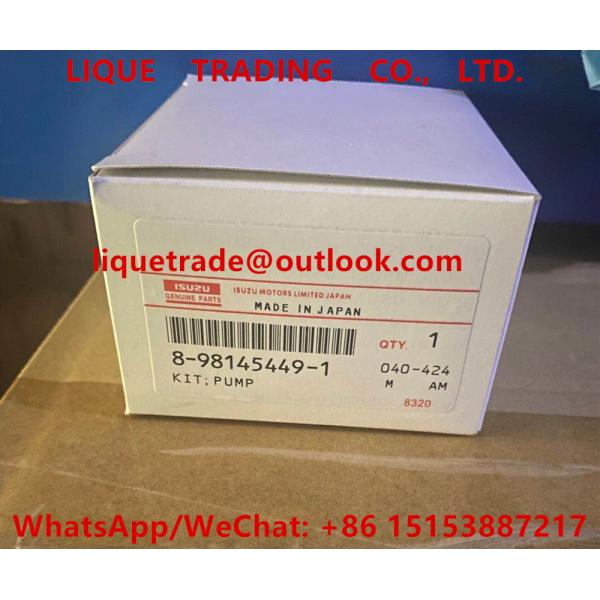 ISUZU control valve 8-98145449-1 , 8-98145449-0 REPAIR KIT 98145449 , 8981454491 , 8981454490