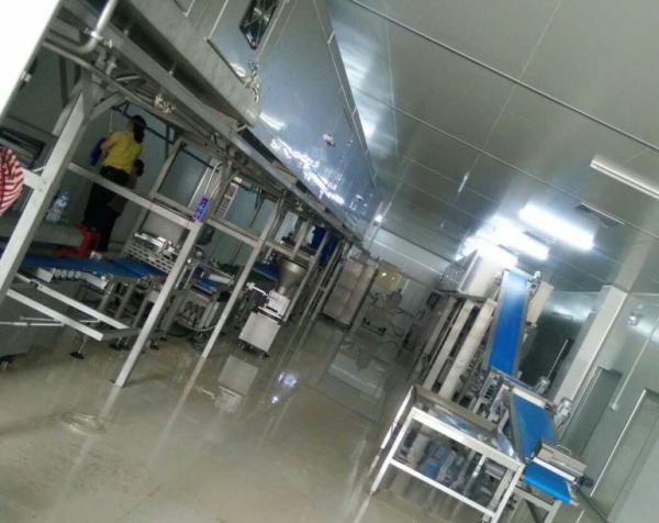 ZKS380 Smaller Puff Production Line With Two Auto Freezing Tunnels