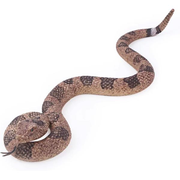 Toy Realistic Scary Snake Animal Doll Companion for Kids' Creepy Halloween Prank Props