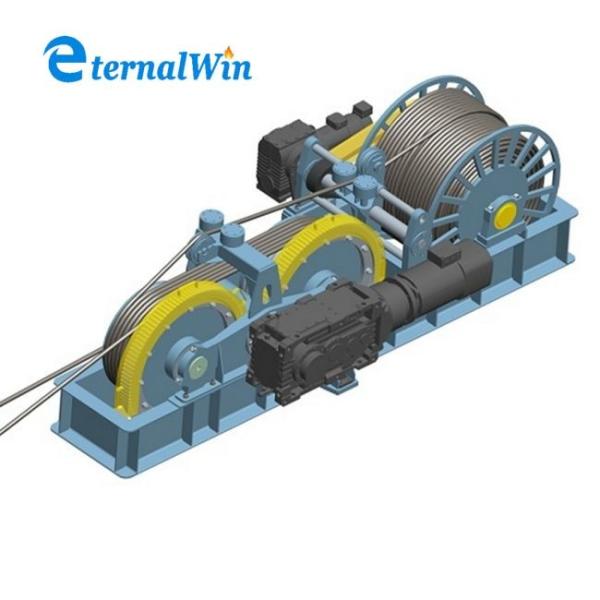 Eternalwin Brand Double Drum Electric Friction Winch 30ton 300kn