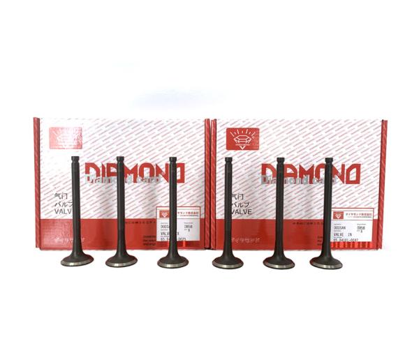 65.04101-0025 65.04101-0047 Exhaust Valve Intake Valve Engine Parts For DB58-5 DH220-5