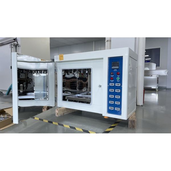 Oven Type Tap Retention Tester with Temperature Range RT~200ºC and Micro Computer P.I.D Control for Adhesive Testing Compliance with GB/T 4851 Standards