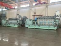 低速重燃油発電機 4MW-77MW 高効率のディーゼル発電機