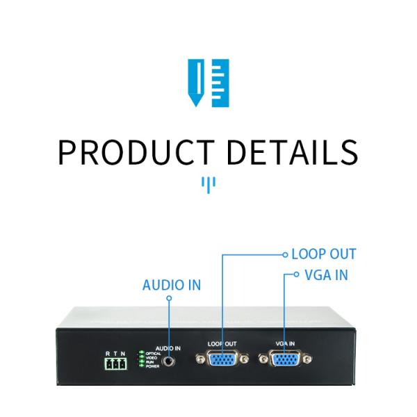 SQ-VGA01 Optical Terminal Machine For  Communication 173*125*32mm