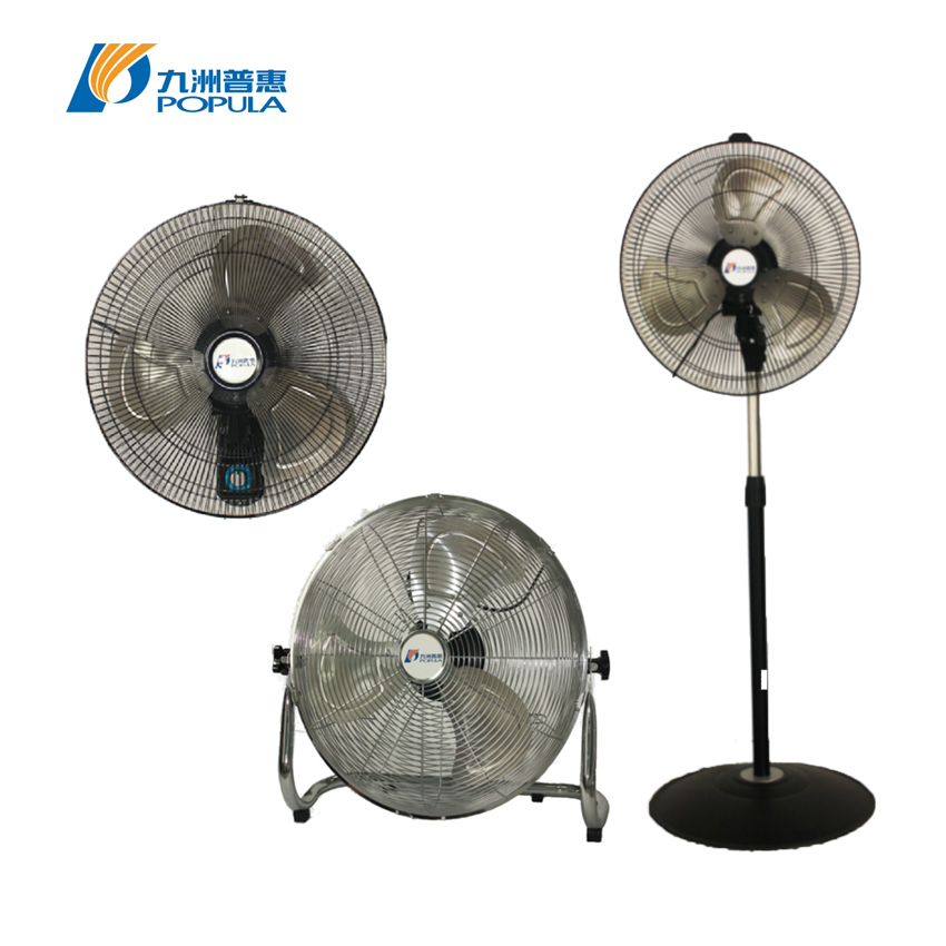 3 Speed Commercial Electric Fan Low Noise Ventilation Fan High Airflow Cooling Blower